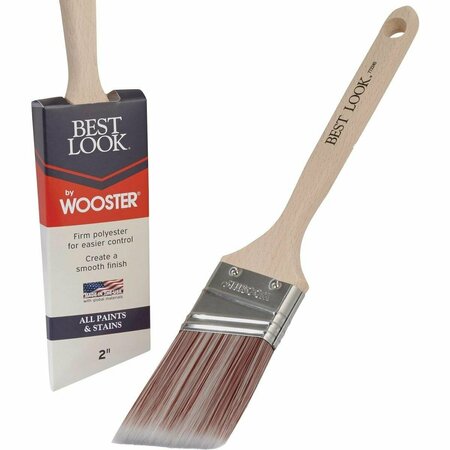 BEST LOOK By Wooster 2 In. Angle Sash Paint Brush D4022-2